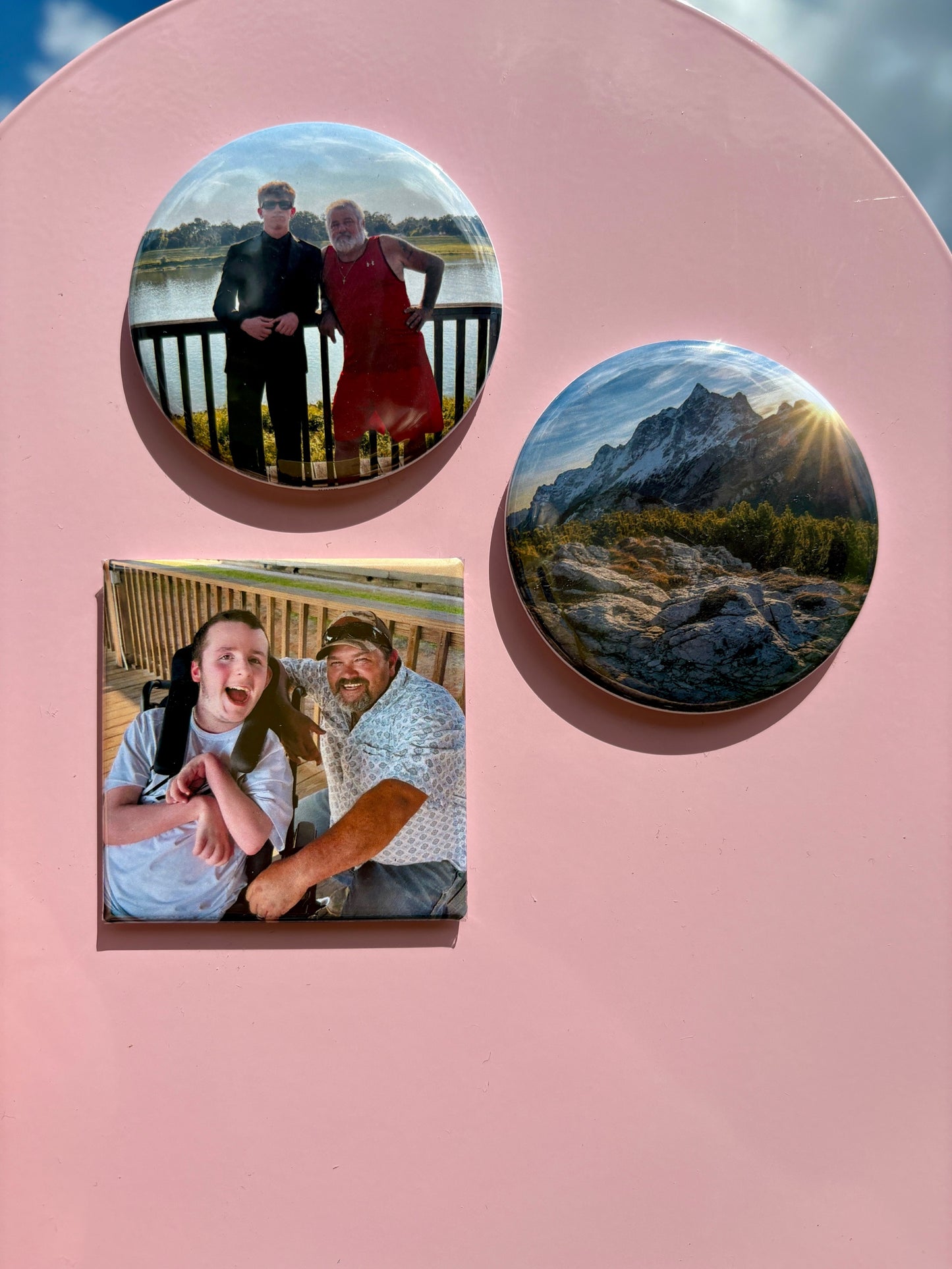 2x2 Square Photo Magnets