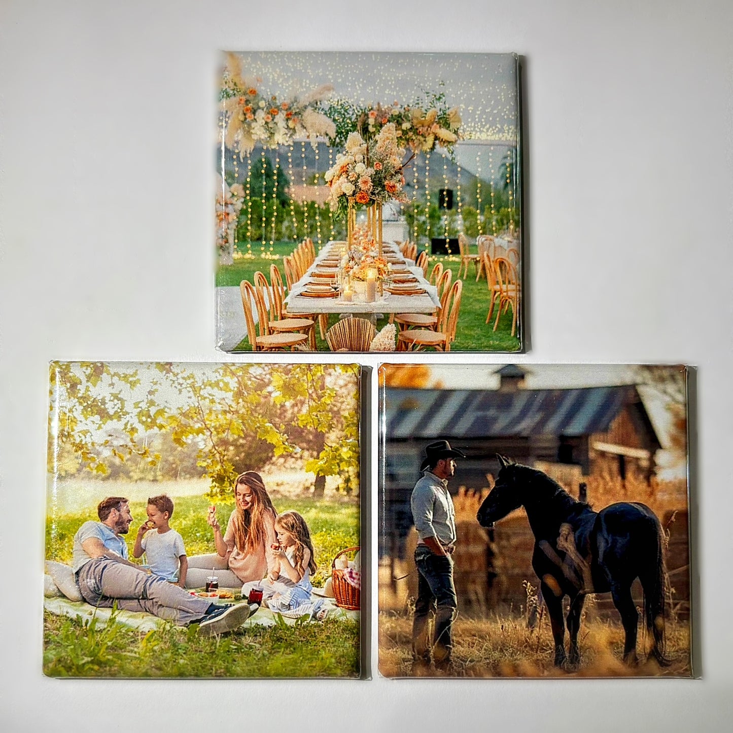 2x2 Square Photo Magnets